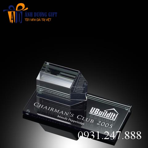 Chặn giấy để bàn pha lê C013